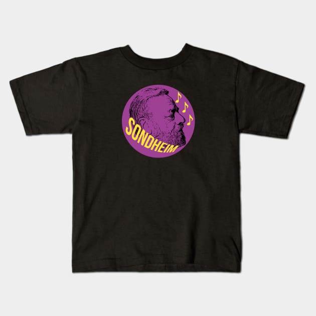 Sondheim Kids T-Shirt by CafeConCawfee